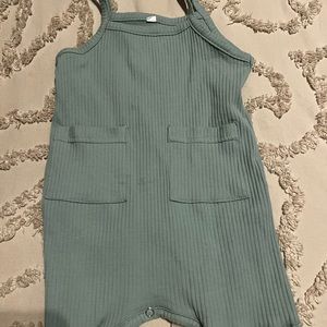 One piece tank top romper